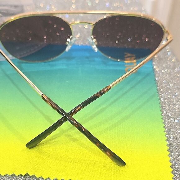 Quay Australia Easily Amused 44MM Round Sunglasses - Picture 11 of 11